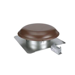 Air Vent 1500 CFM Brown Power Roof Mount Attic Ventilator ASRHPBR