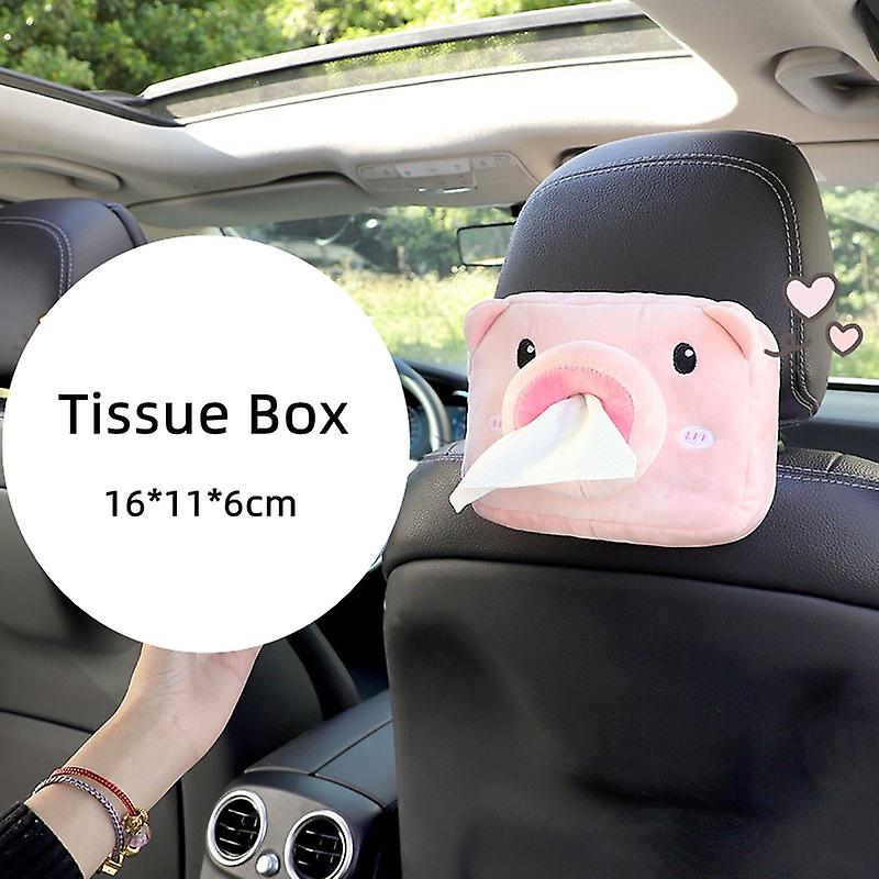 Tissue Boxes Creative Tissue Box Soft Cartoon Paper Napkin Case Cute Animals Car Paper Boxes