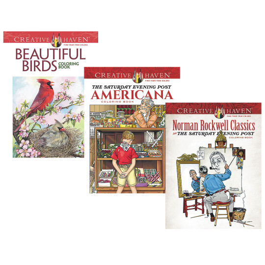 Creative Haven Americana Coloring Books