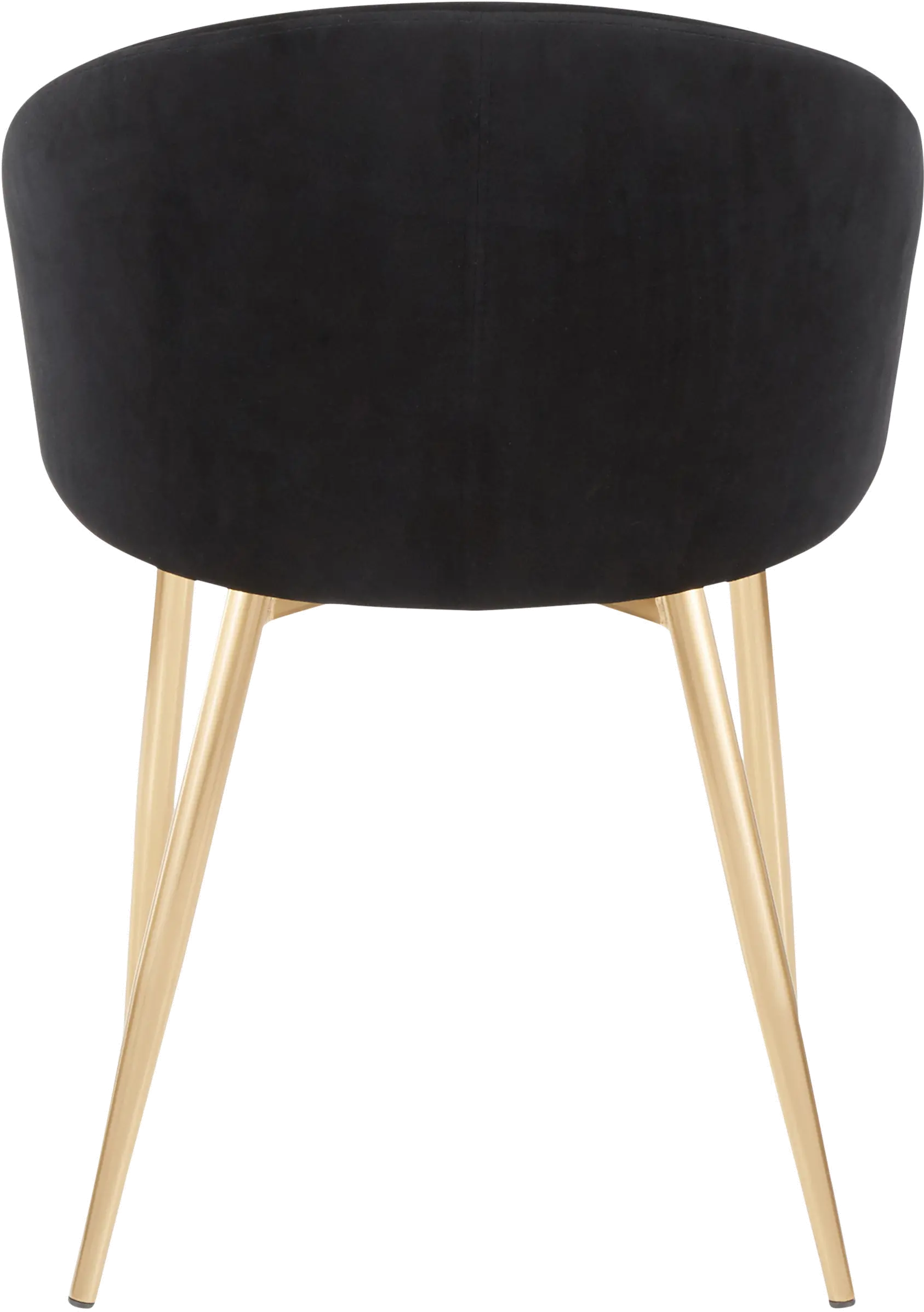 Black Velvet Glam Chair