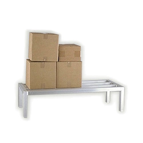 New Age Industrial 2062 All-Welded Aluminum Dunnage Rack， 30