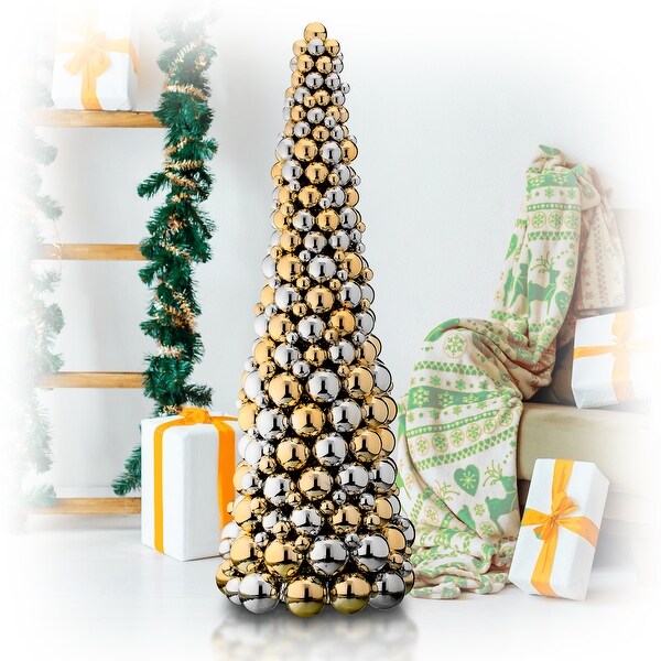 36 Mixed Ball Cone Tree