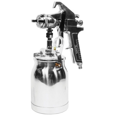 Astro AS8S Spray Gun Cup 1.7Mm Nzl Silver Hndl