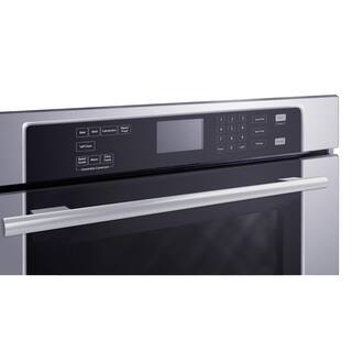 Forno Villarosa 30 in. Single Electric Wall Oven Self-Cleaning with Convection in Stainless Steel FBOEL1358-30