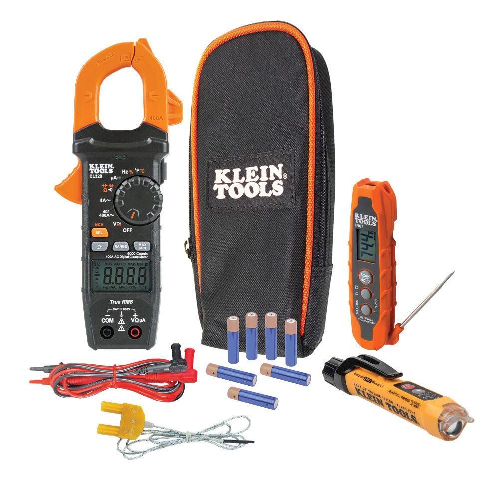 Klein Tools CL320KIT HVAC Electrical Test Kit  Crowdfused