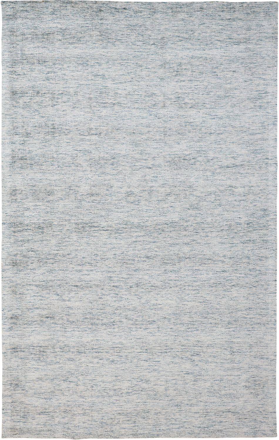 Pearl Hand Woven Blue and White Rug by BD Fine