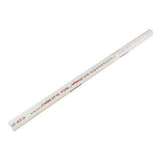 Charlotte Pipe 34 in. x 10 ft. PVC Schedule 40 Pressure Plain-End Pipe PVC 04007  0600