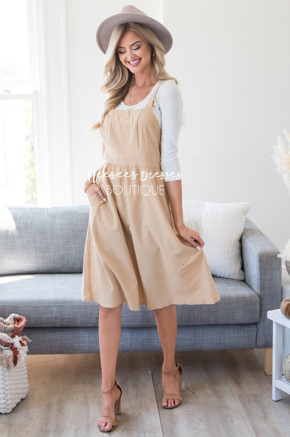 The Averi Overall Dress