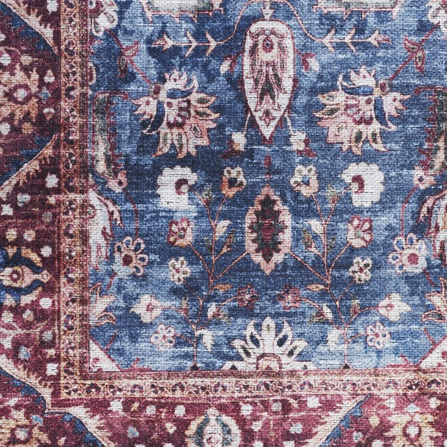 Nourison Washable Brilliance Bordered Vintage Indoor Rug