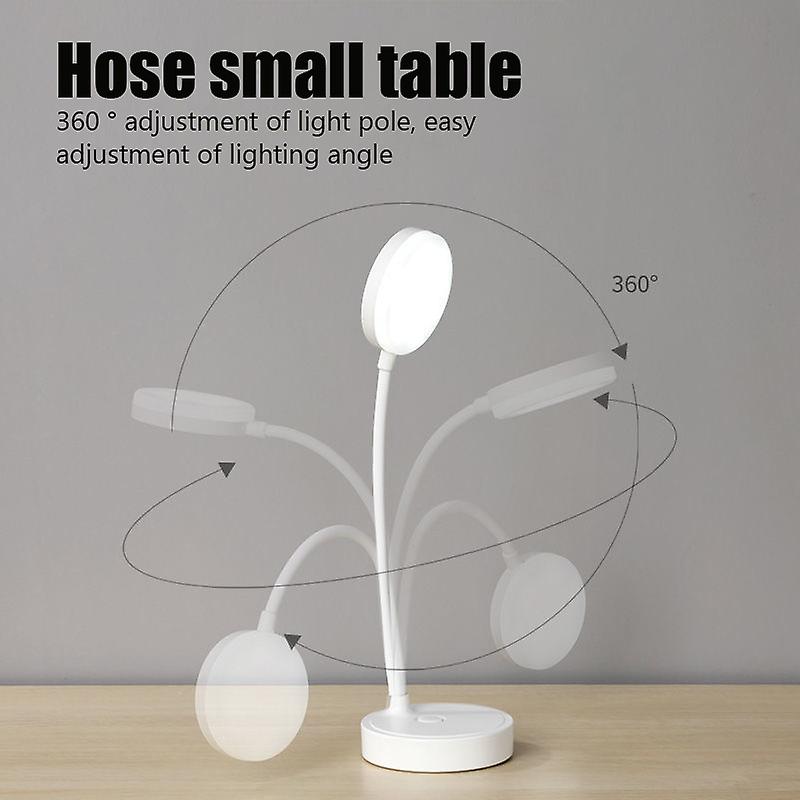 2000mah Led Waterproof Rechargeable Desk Lamp Touch Dimming Table Lamps For Bar Living Room Reading Camping Eye Protection Light