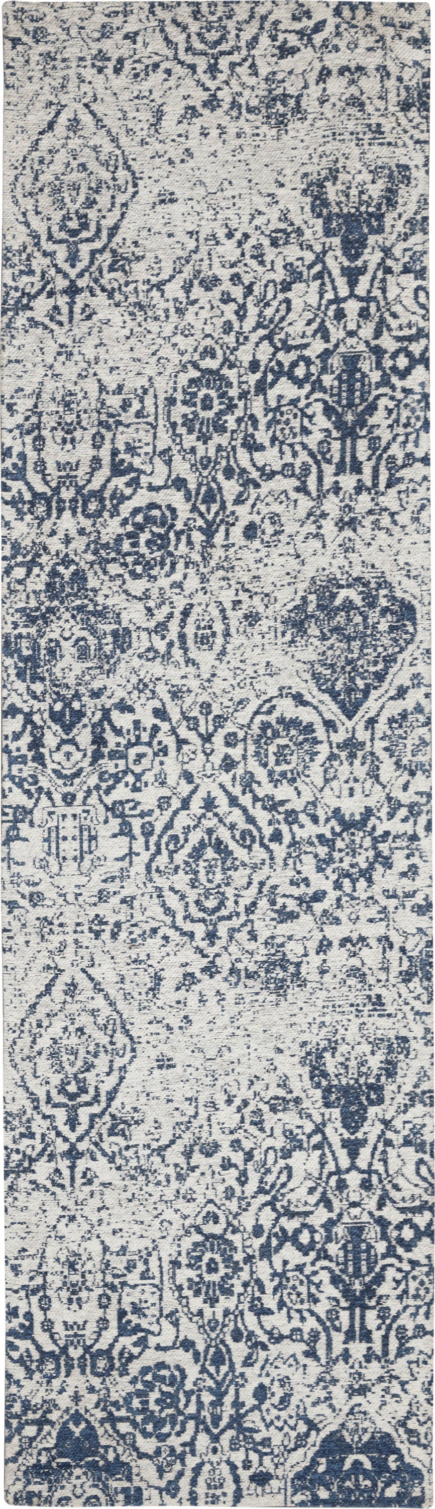 Damask Blue Rug