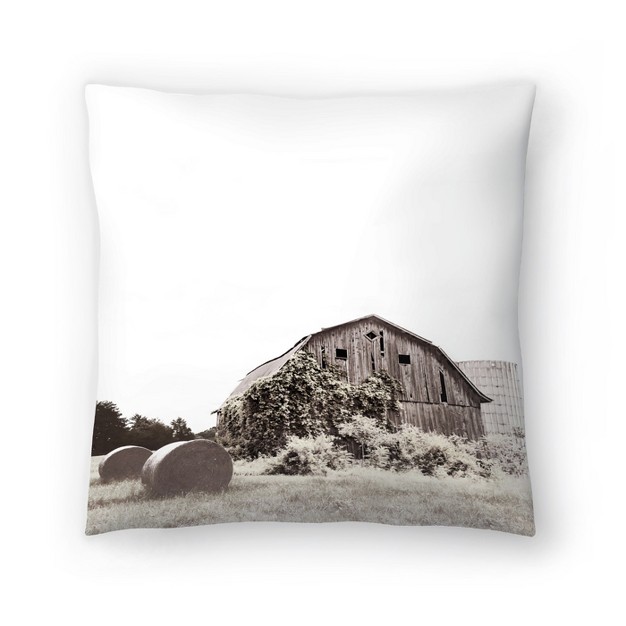 Old Barn By Tanya Shumkina Throw Pillow Americanflat Botanical Farmhouse