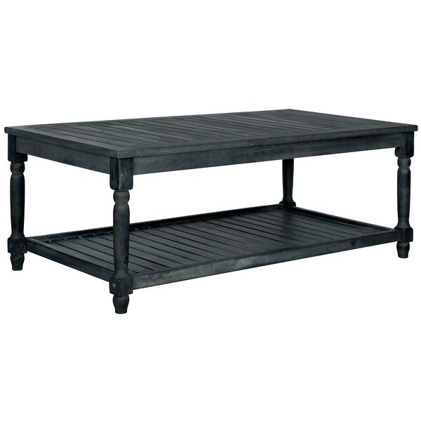 SAFAVIEH Oakley Dark Slate Grey Coffee Table - 43.3