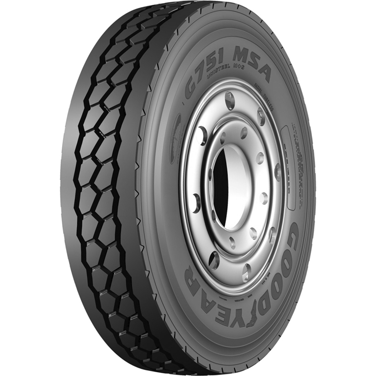 Goodyear G751 MSA 12R22.5 150K H (16 Ply) AS A