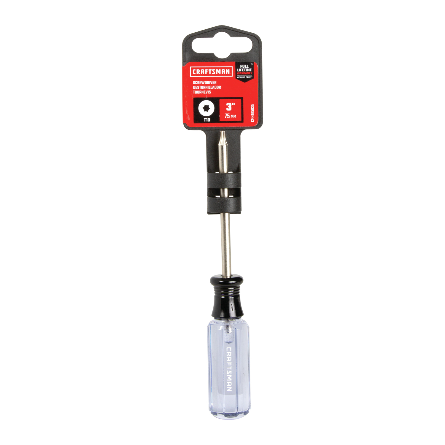 Craftsman T10 X 3 in. L Torx Screwdriver 1 pc