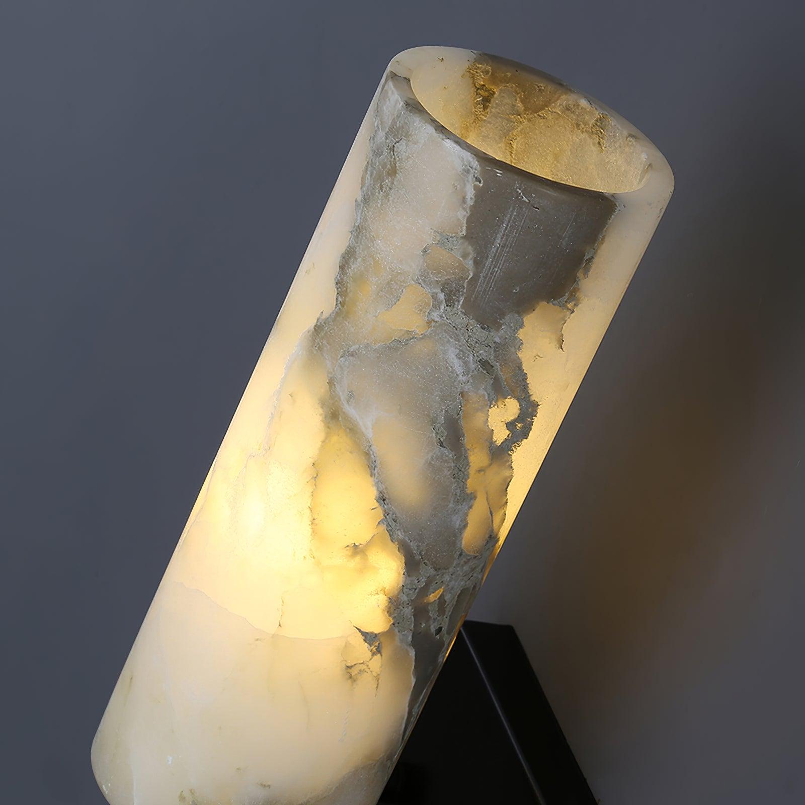 Torch Alabaster Sconce