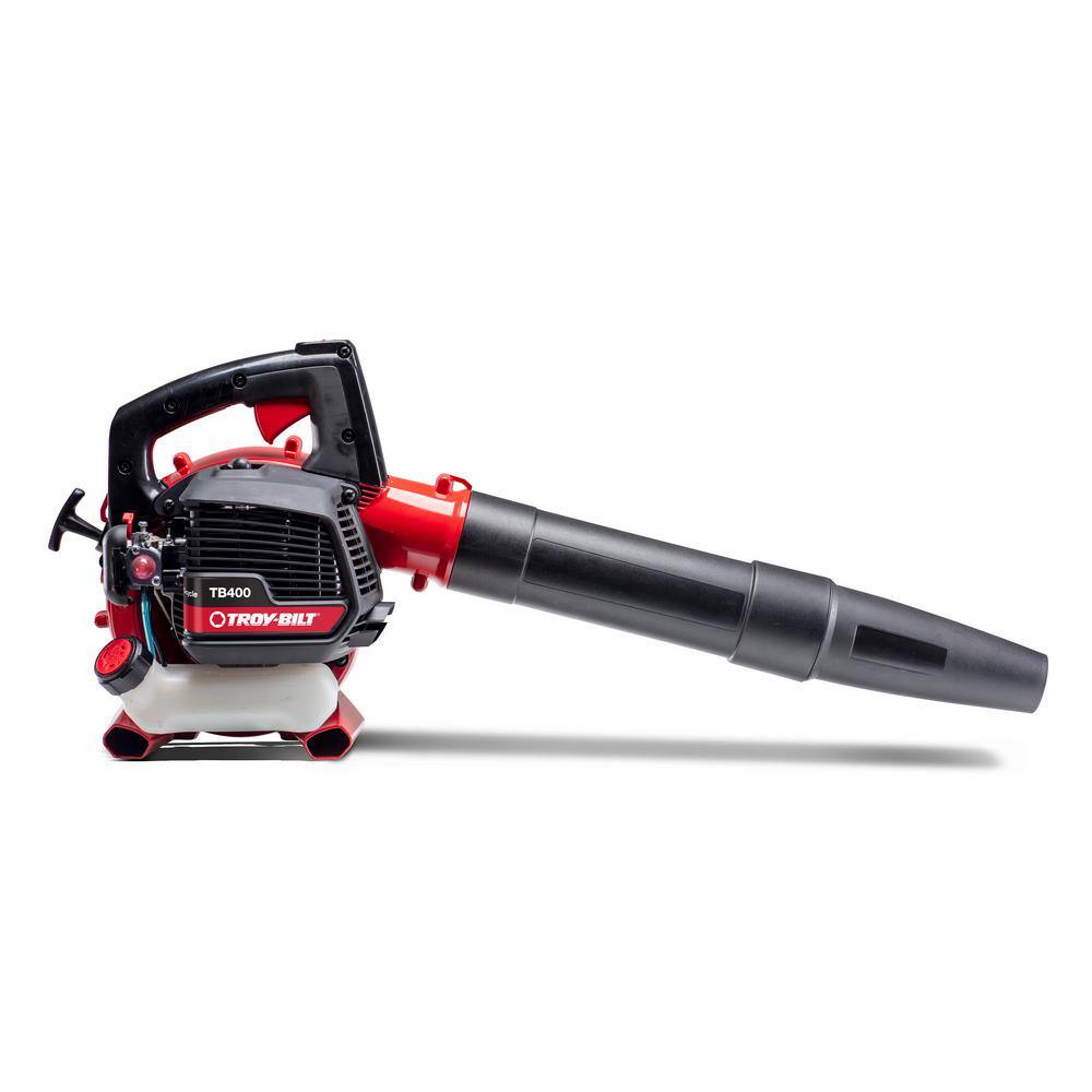 Troy-Bilt 180 MPH 400 CFM 2-Cycle 25 cc Gas Handheld Leaf Blower TB400