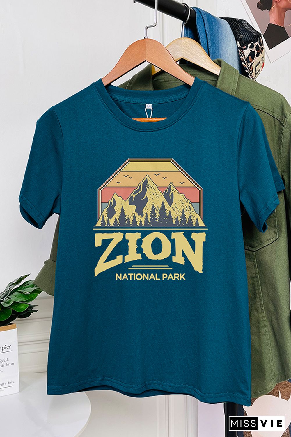 Zion National Park Graphic T-Shirt Wholesale