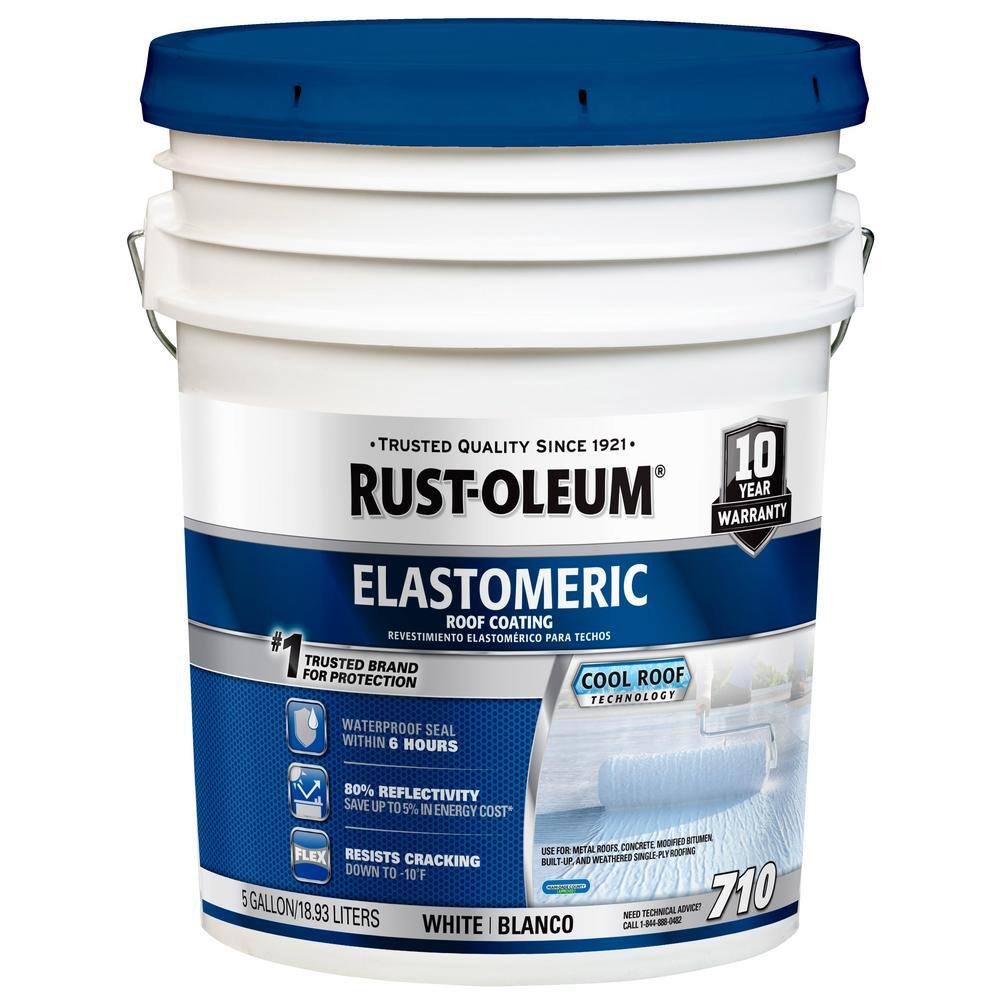 Rust-Oleum 5 Gal. 10-Year Elastomeric Roof Coating