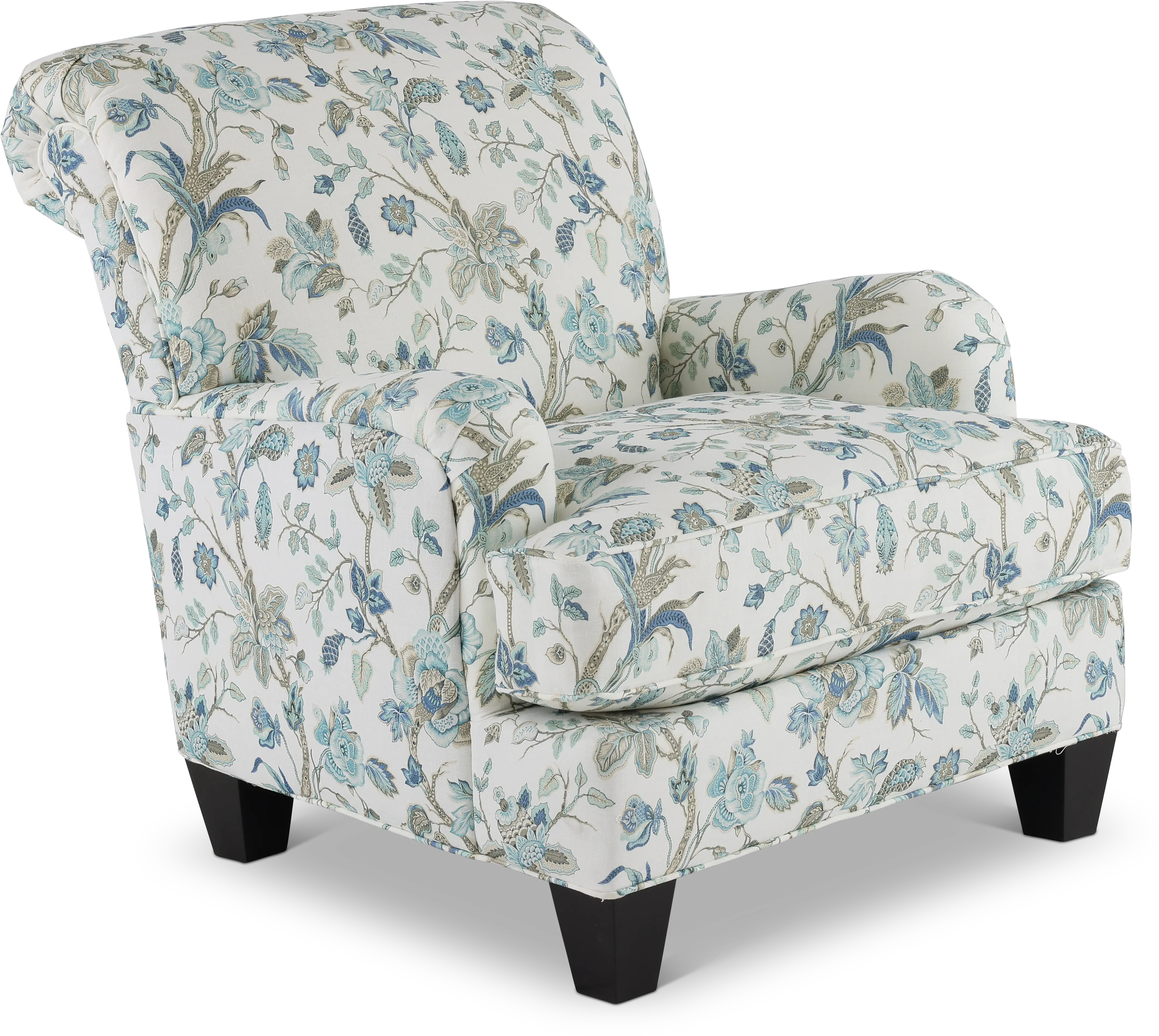 Belle Floral Accent Chair