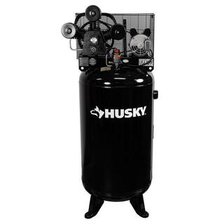 Husky 80 Gal. 3-Cylinder Single Stage Electric Air Compressor C801H