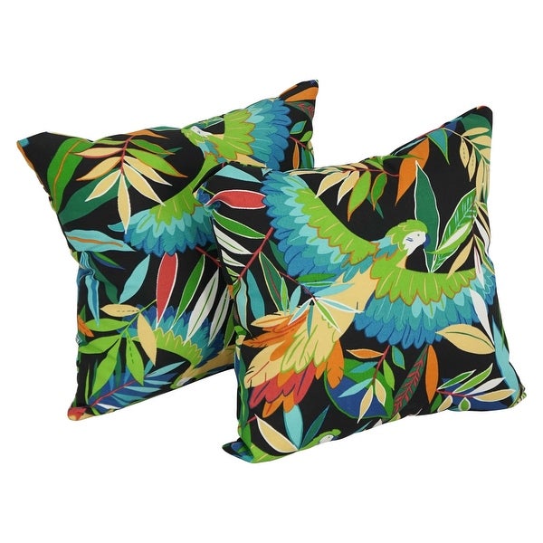 17-inch Outdoor Throw Pillows (Set of 2， Multiple Patterns)