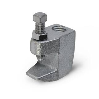 The Plumber's Choice Junior Beam Clamp for 78 in. Threaded Rod Electro Galvanized Steel 78CLBSGE