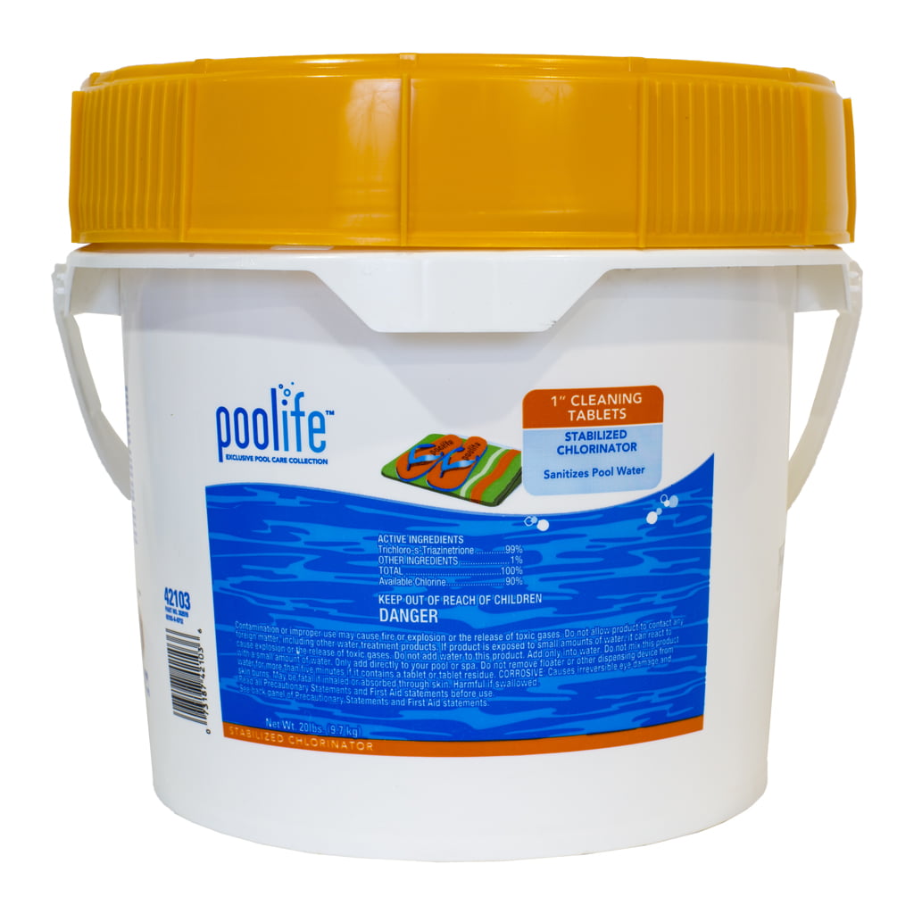 Poolife 1 Inch Cleaning Tablets (20 lb)