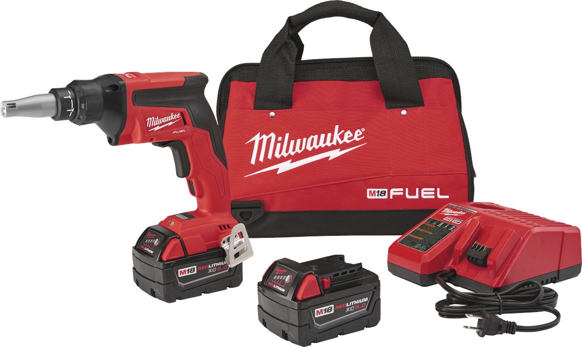 MW M18 FUEL Lithium-Ion Brushless Drywall Cordless Screwgun Kit