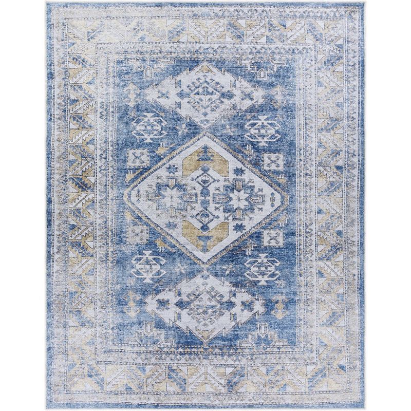 Langedijk Traditional Washable Area Rug