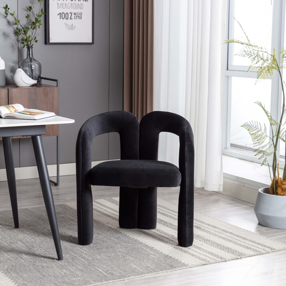 velvet Upholstered Dining Chair