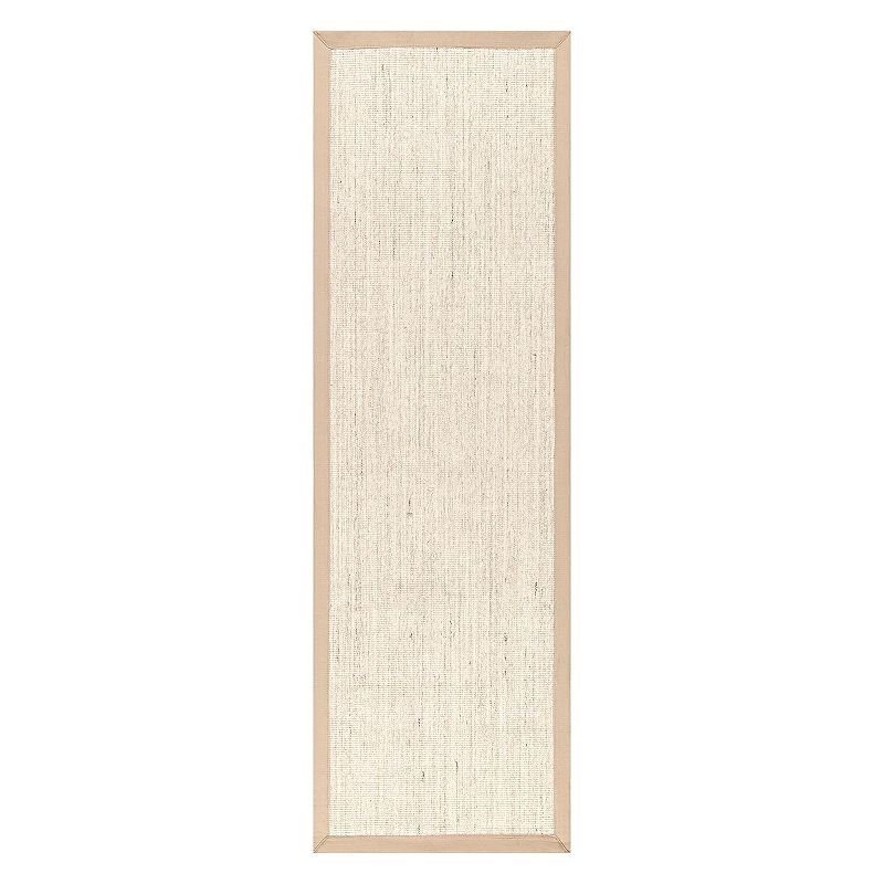 nuLOOM MaryJo Framed Sisal Rug