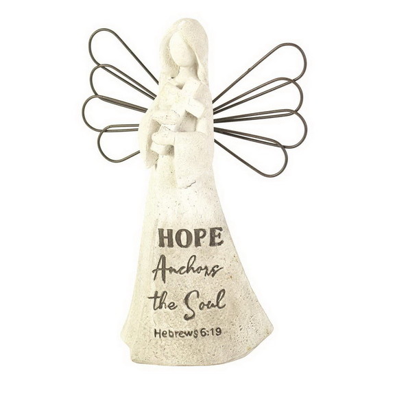 Dicksons ANGR 36 Angel Figurine Hope Anchors Soul ...