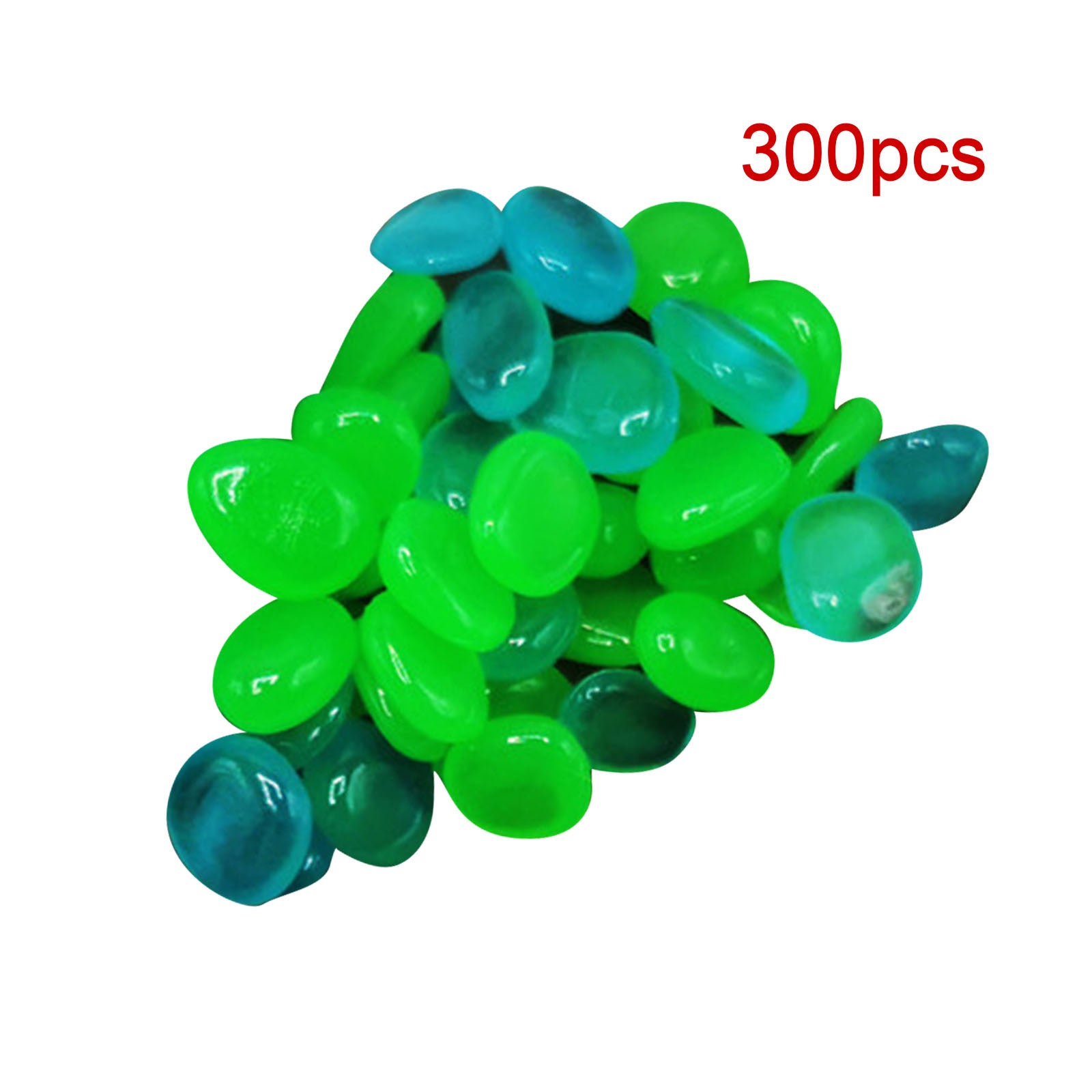 Glowing Stones Garden Decorative Pebbles StonesNon Radioactive Resin MaterialGlowingLawnFish Tank Resin