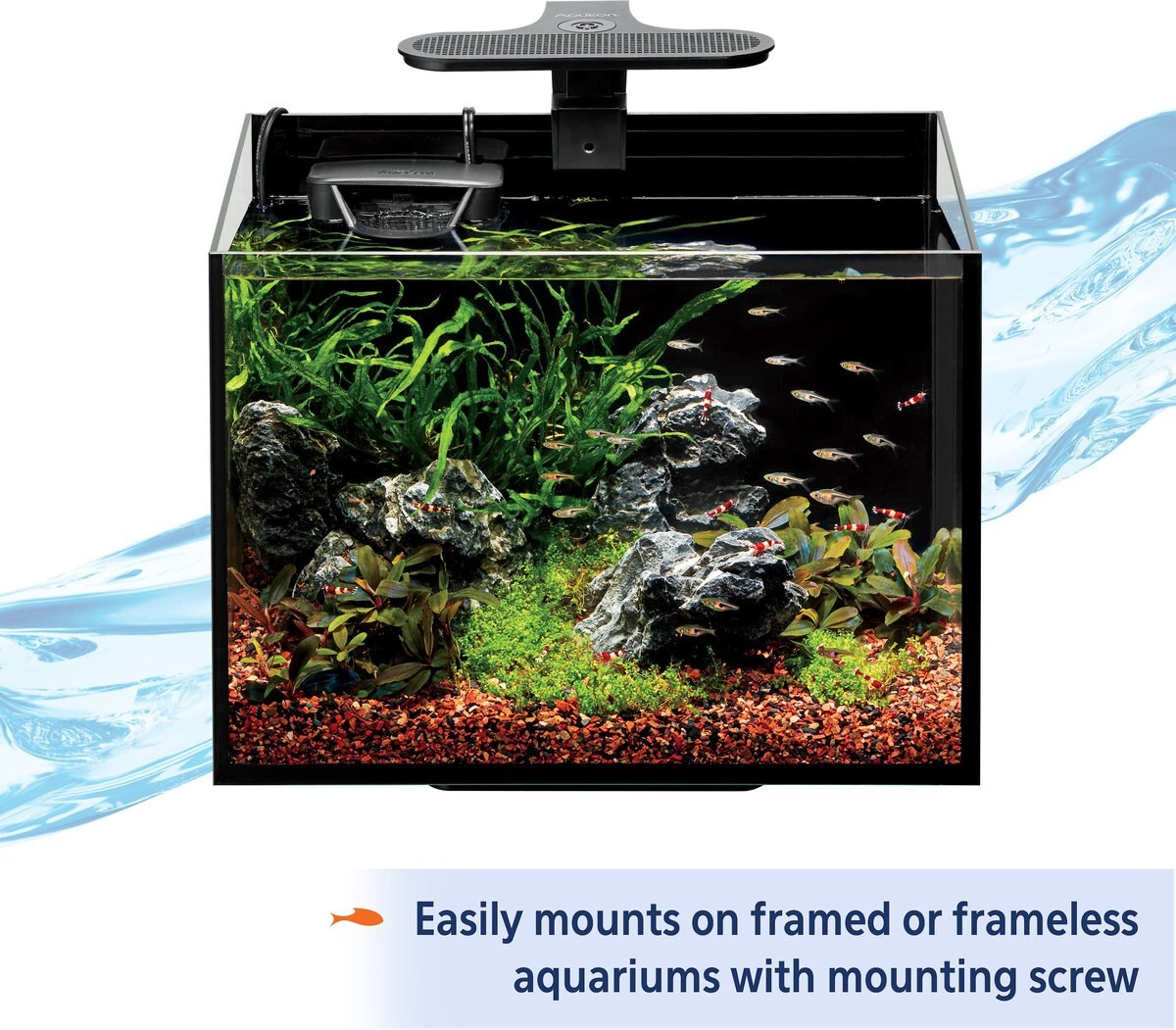 Aqueon Planted Aquarium Clip-On LED Light