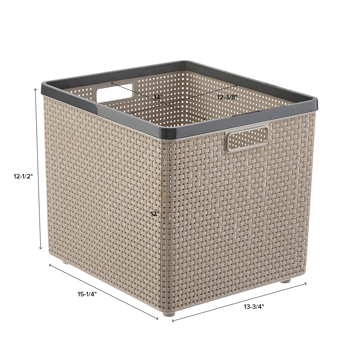 XXLarge Cottage Woven Storage Bin