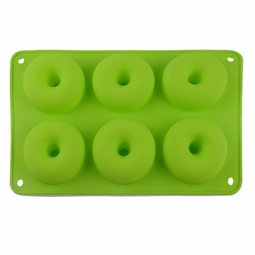 2Pcs Silicone Baking Donut Molding Tray