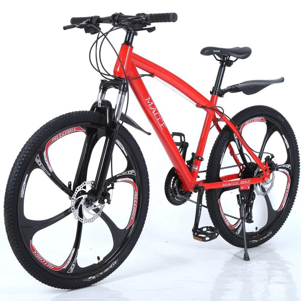 MTB Bicycle 24 26 INCH Suspension Fork Disc Brake 21 24 27 Speed Cycle Training Mountain bike