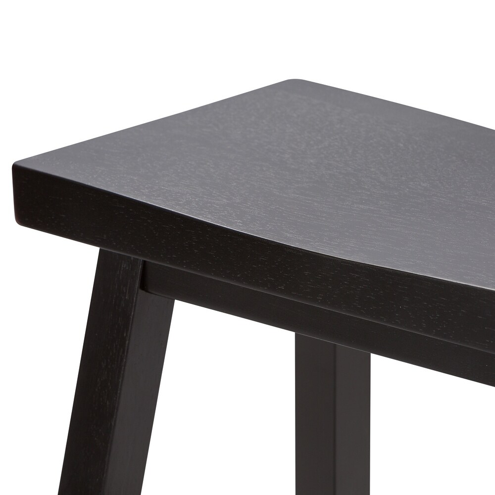 The Gray Barn Creations Black Sawhorse Counter Stool