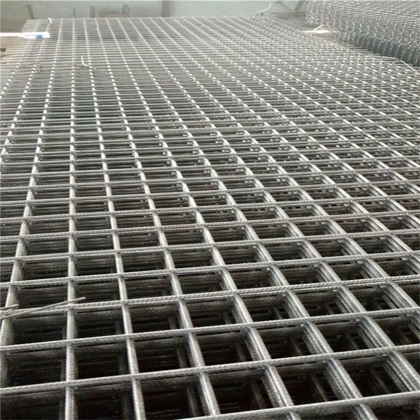 Factory supply galvanized welded wire mesh square hole reinforcement wire mesh