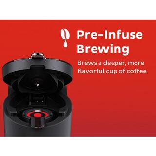 INSTANT Solo Single Cup Charcoal Drip Coffee Maker with 40 oz. Water Tank Capacity 140-6012-01