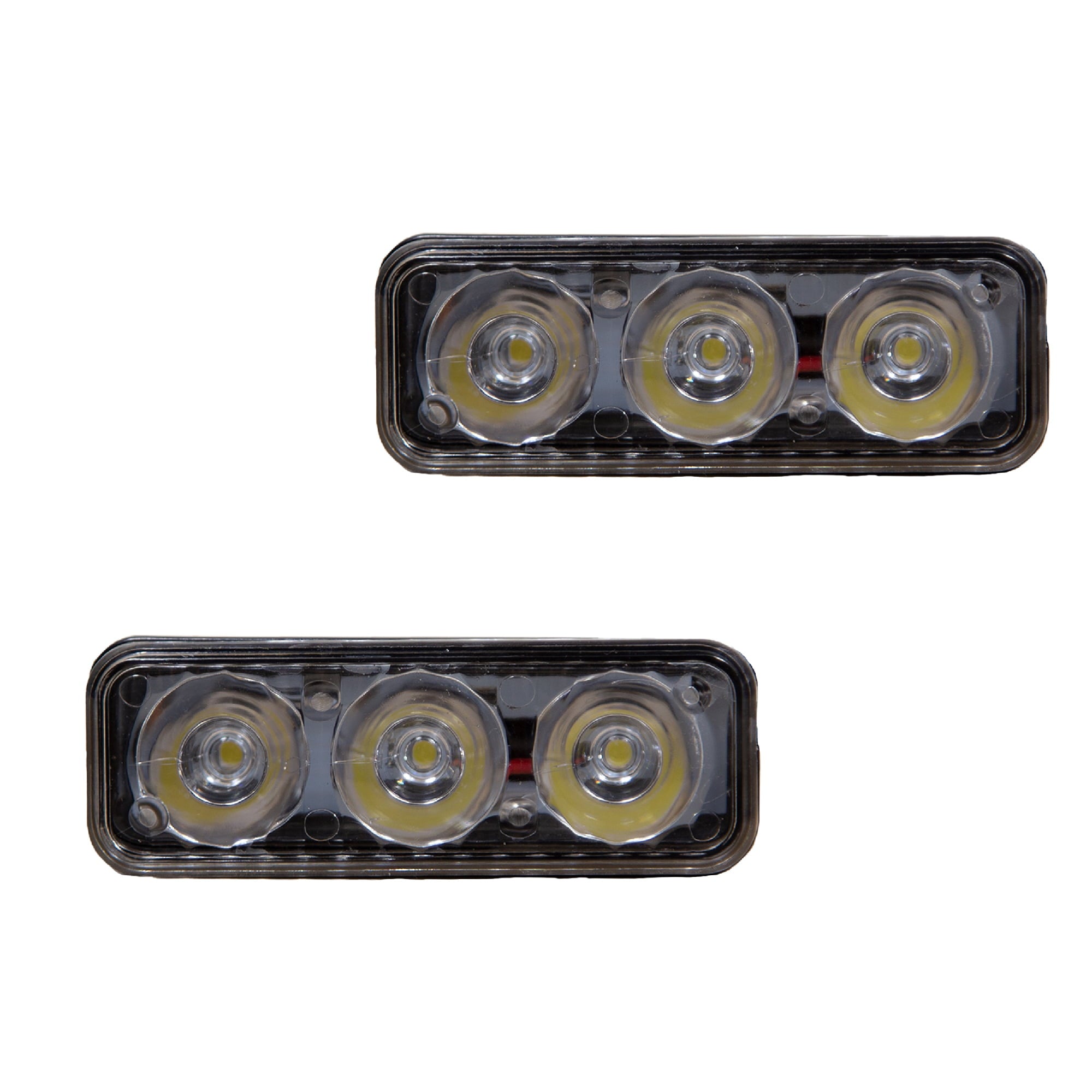 Alpena LEDFogz 6 LED Driving Lights 2 Pack， 12V， Model 77630， Universal Make for Cars， Trucks， SUVs