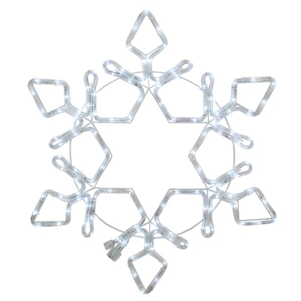 LED Rope Light Snowflake Commercial Christmas Decoration