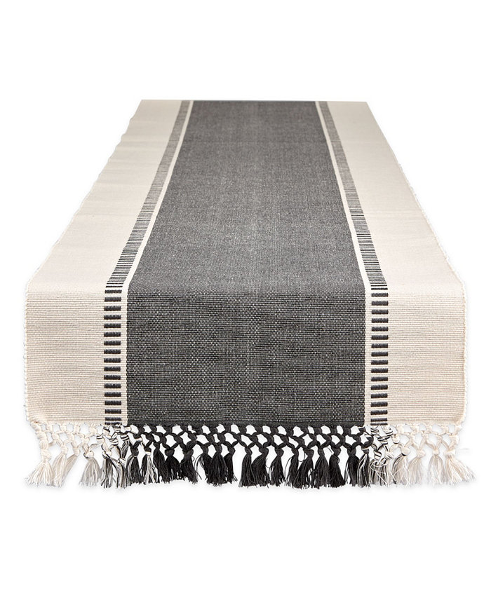 Design Imports Mineral Dobby Stripe Table Runner 13 x 72