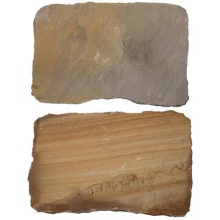 MSI Rustic Canyon 12 in. x 18 in. Natural Sandstone Step Stone (1.5 sq. ft.Piece) LHDRUJSTEPSTONE