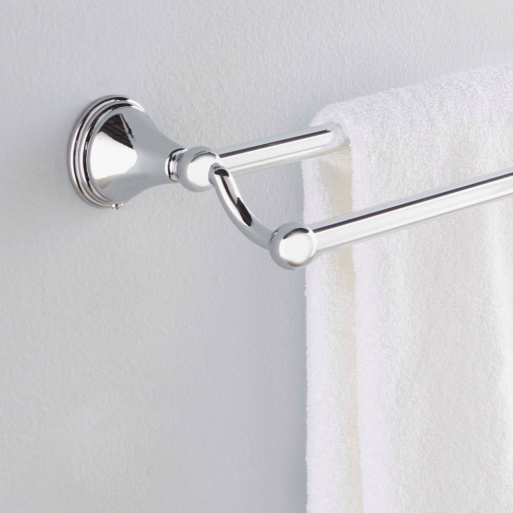 MOEN Preston 24 in. Double Towel Bar in Chrome DN8422CH