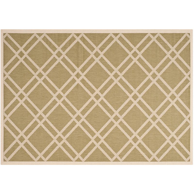 Safavieh Courtyard Lattice Indoor Outdoor Rug