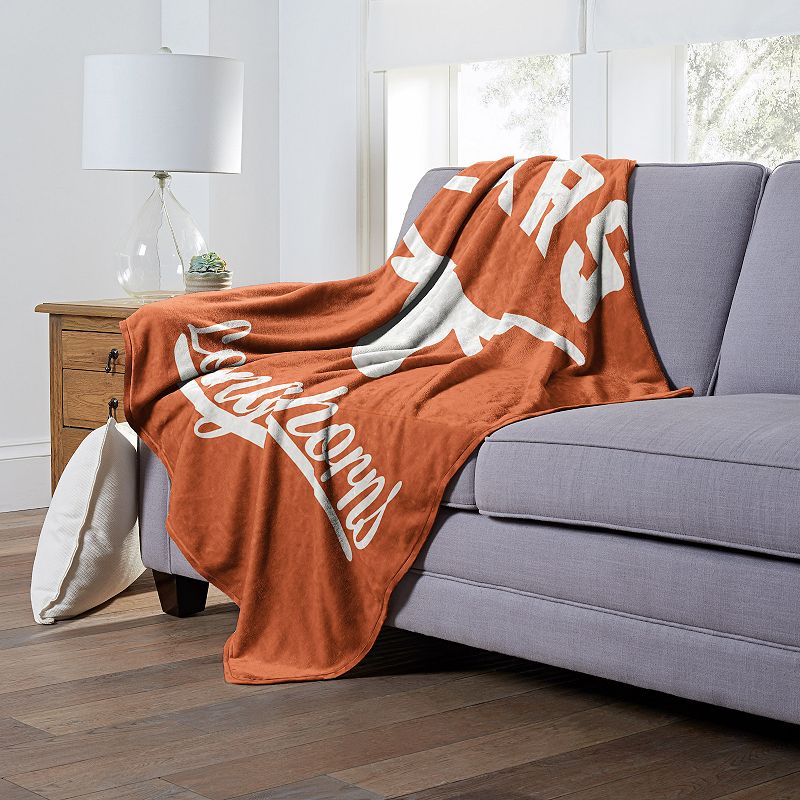 The Northwest Texas Longhorns Alumni Silk-Touch Throw Blanket