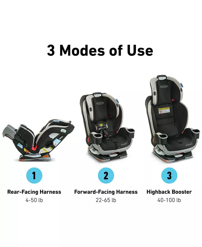 Graco Extend2Fit 3-in-1 Car Seat