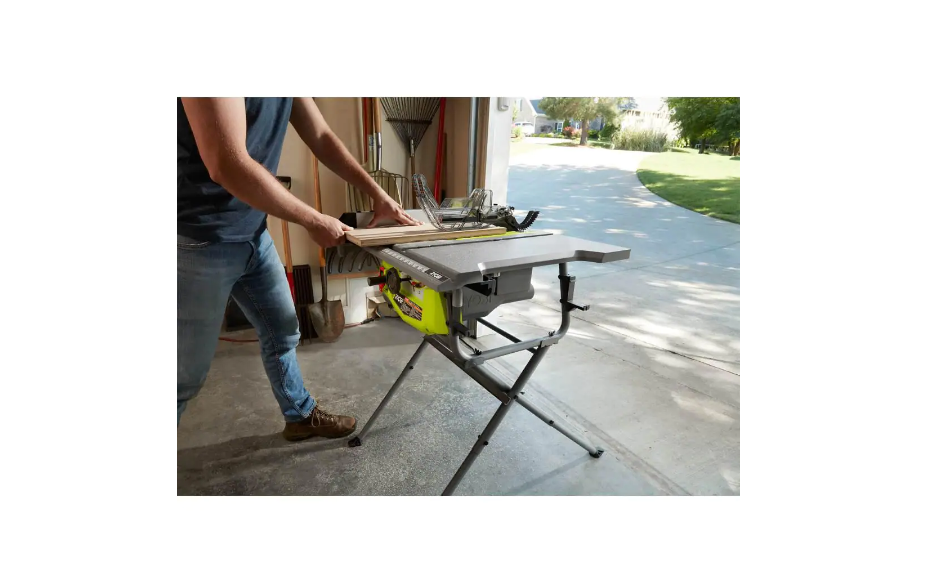 RYOBI RTS12T 15 Amp 10 in. Table Saw with Folding Stand